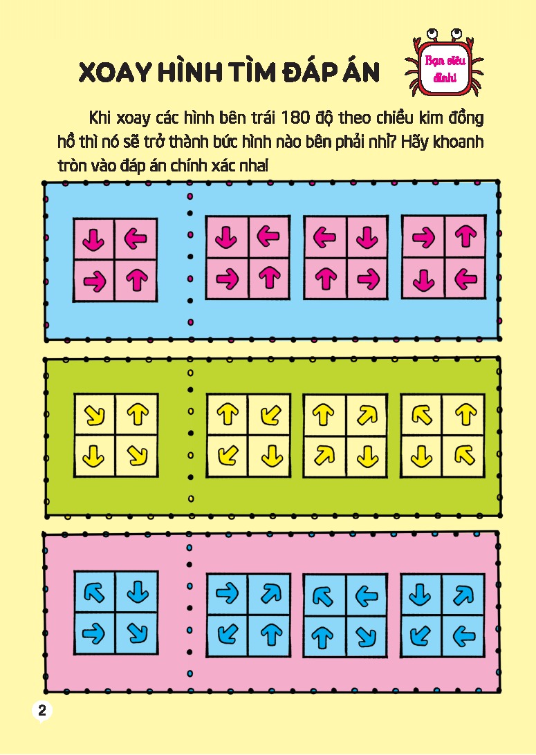Ren Luyen Tu Duy Tien Tieu Hoc - Cao Thu Hinh Hoc - Cho Tre 5-6 Tuoi