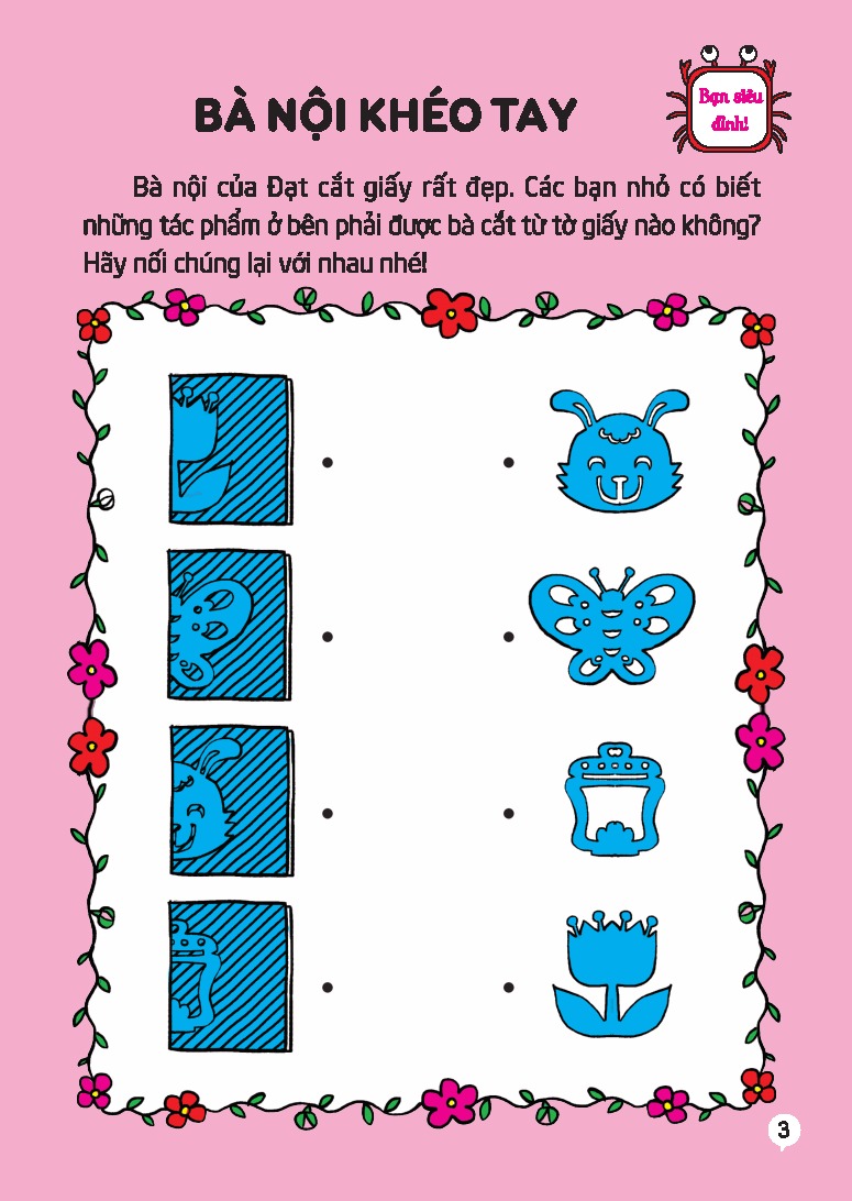 Ren Luyen Tu Duy Tien Tieu Hoc - Cao Thu Hinh Hoc - Cho Tre 5-6 Tuoi