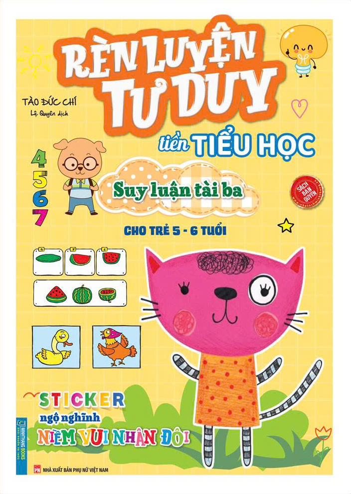 Rèn Luyện Tư Duy Tiền Tiểu Học - Suy Luận Tài Ba - Cho Trẻ 5-6 Tuổi