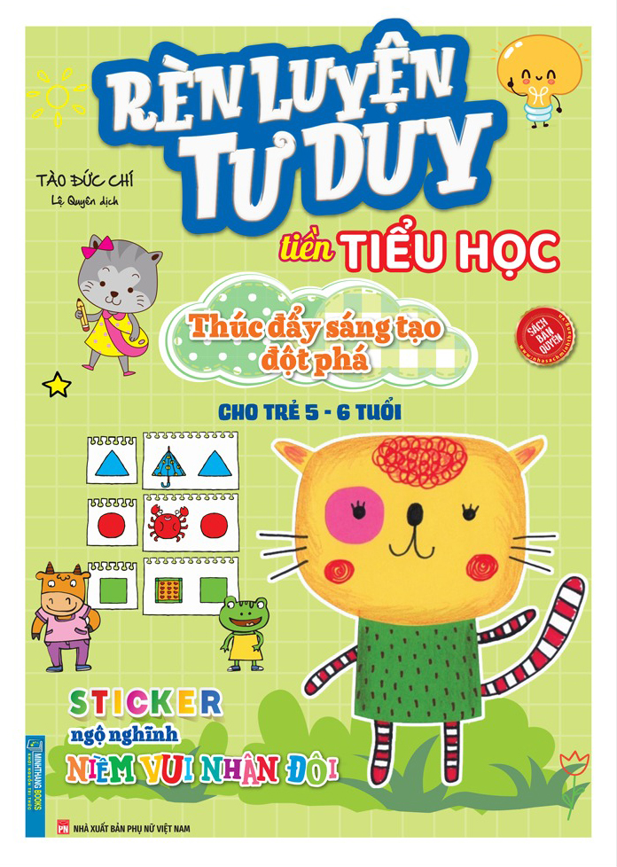 Ren Luyen Tu Duy Tien Tieu Hoc - Thuc Day Sang Tao Dot Pha - Cho Tre 5-6 Tuoi