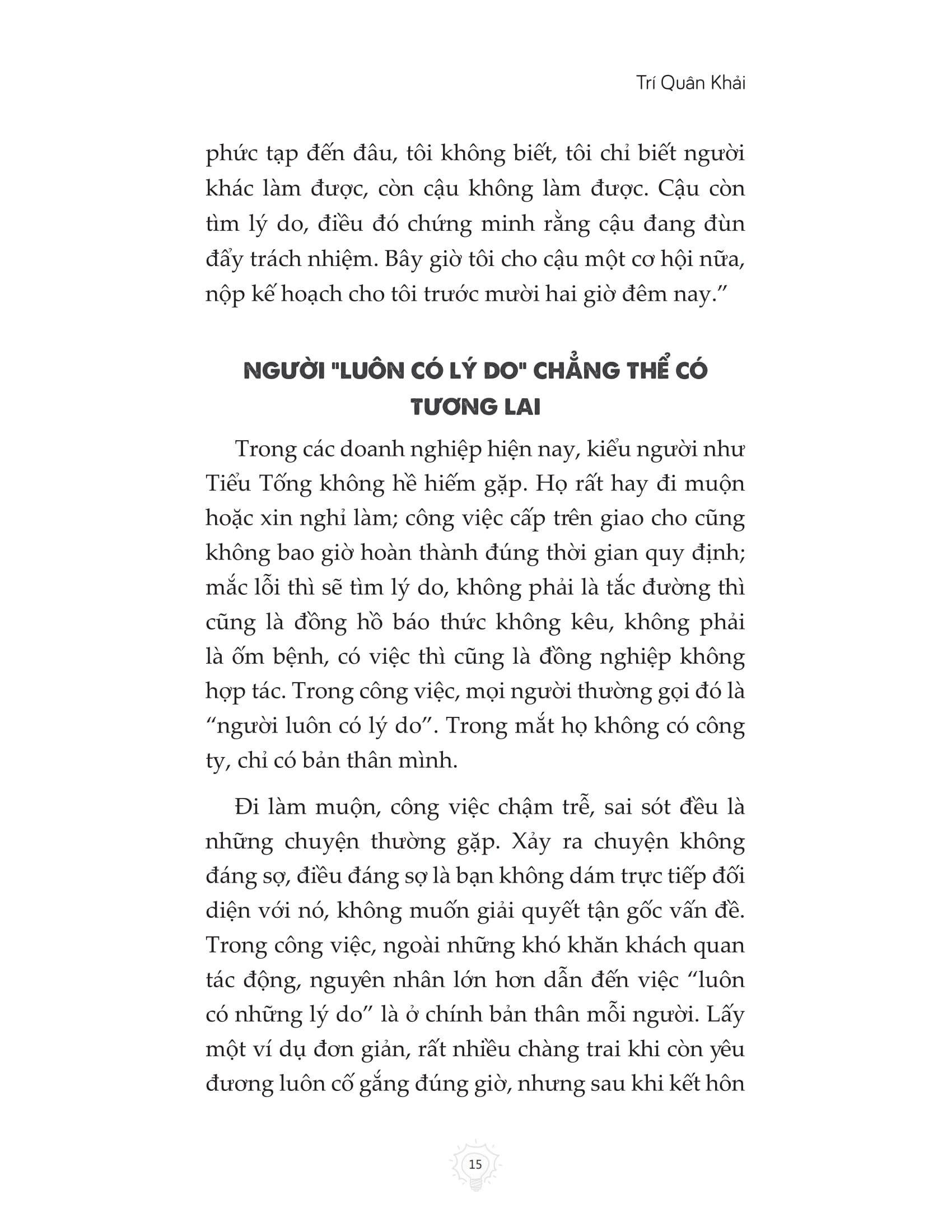 rèn luyện tư duy trong công việc