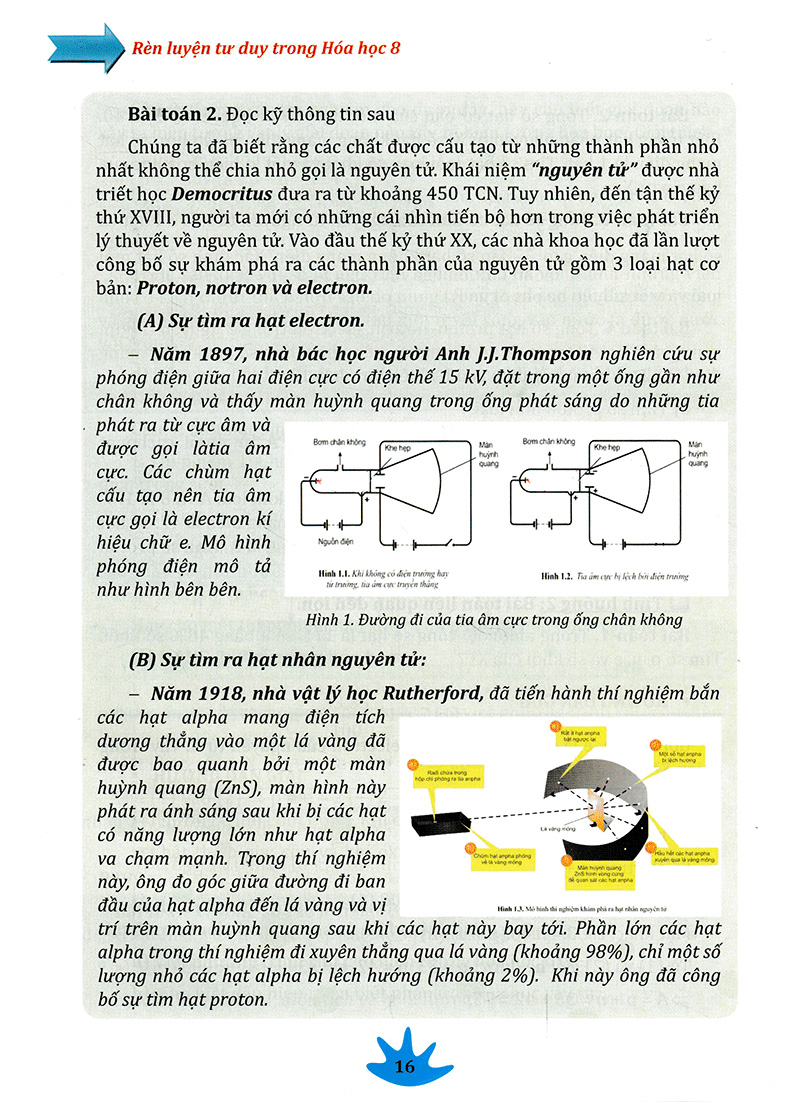 rèn luyện tư duy trong hóa học lớp 8
