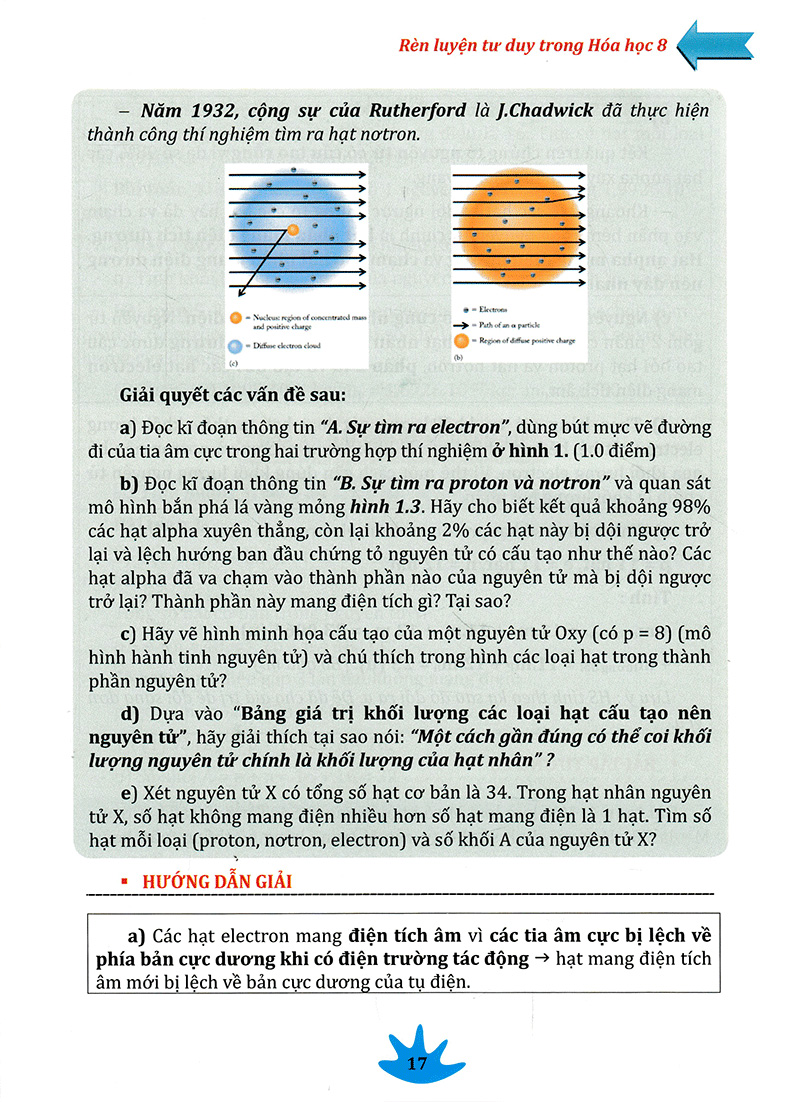 rèn luyện tư duy trong hóa học lớp 8