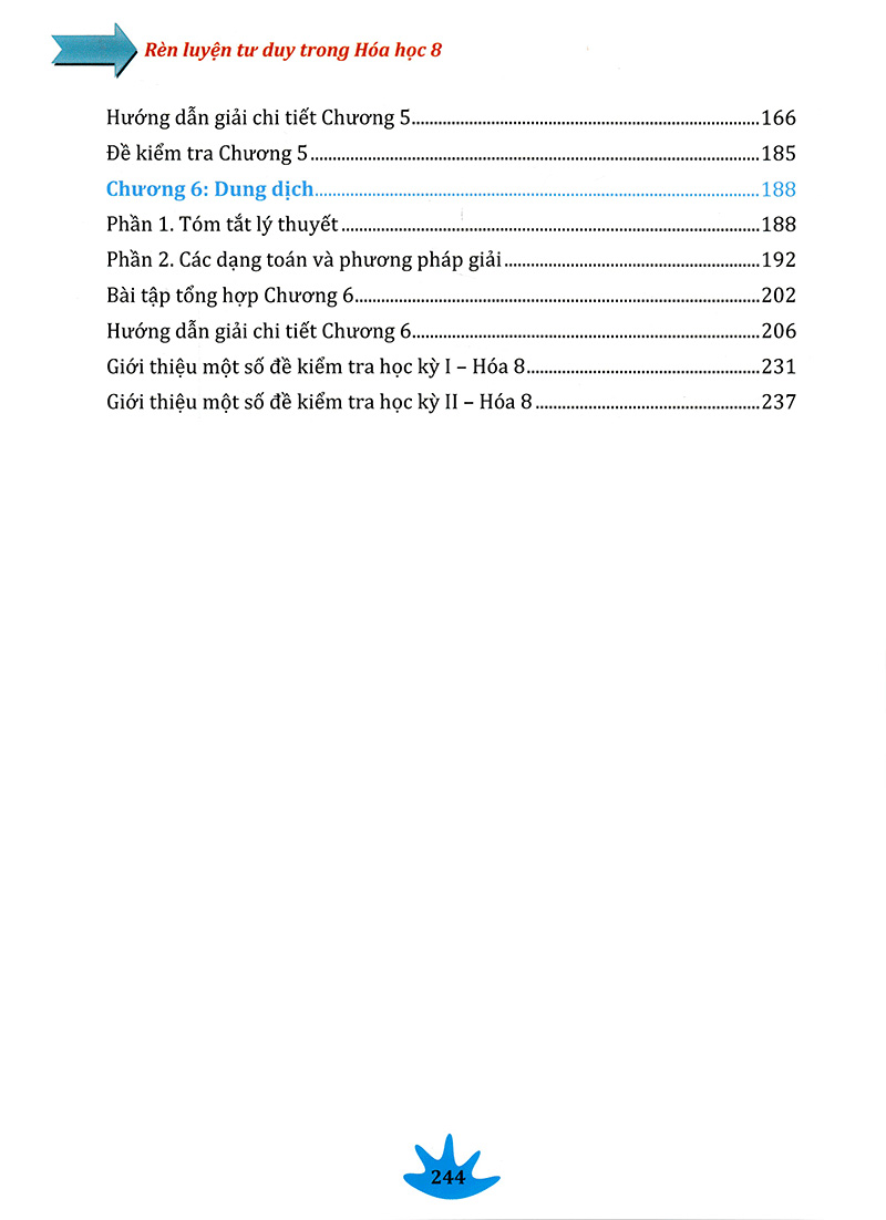 rèn luyện tư duy trong hóa học lớp 8
