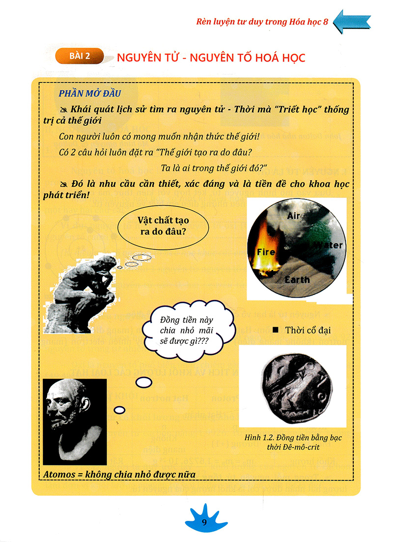 rèn luyện tư duy trong hóa học lớp 8