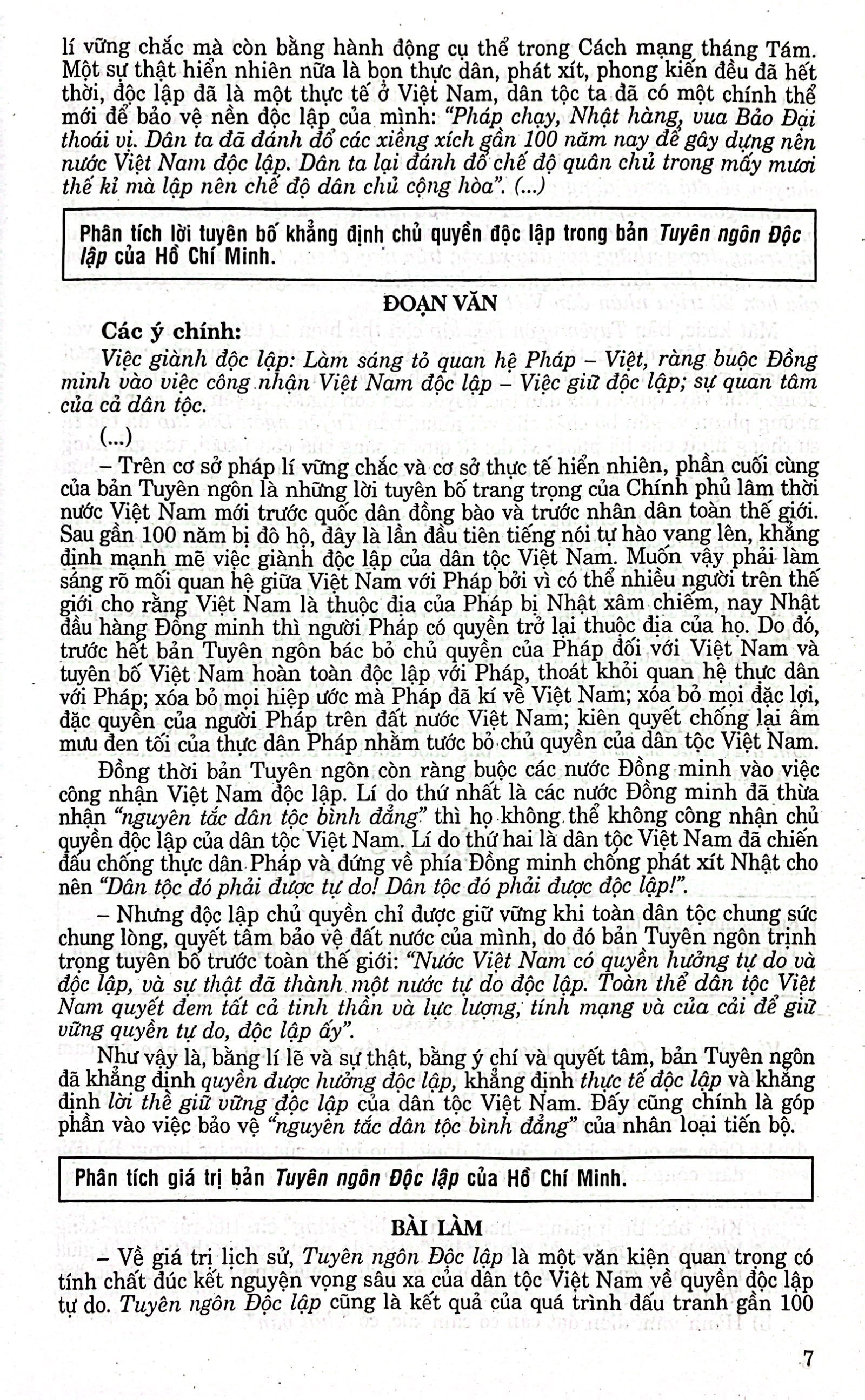 rèn luyện và ôn tập thi tốt nghiệp thpt quốc gia - tuyển tập 166 bài làm văn chọn lọc 12