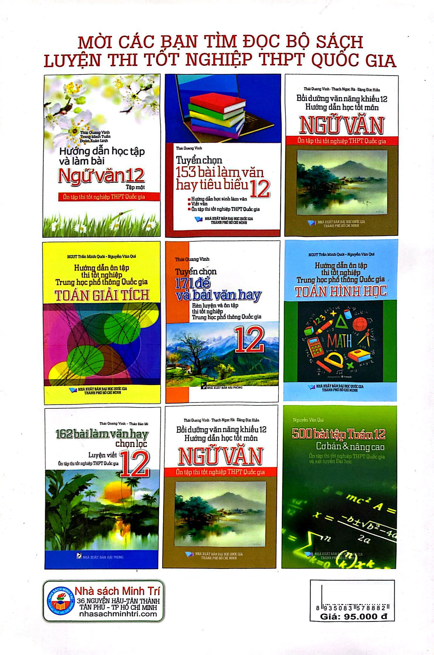 rèn luyện và ôn tập thi tốt nghiệp thpt quốc gia - tuyển tập 166 bài làm văn chọn lọc 12