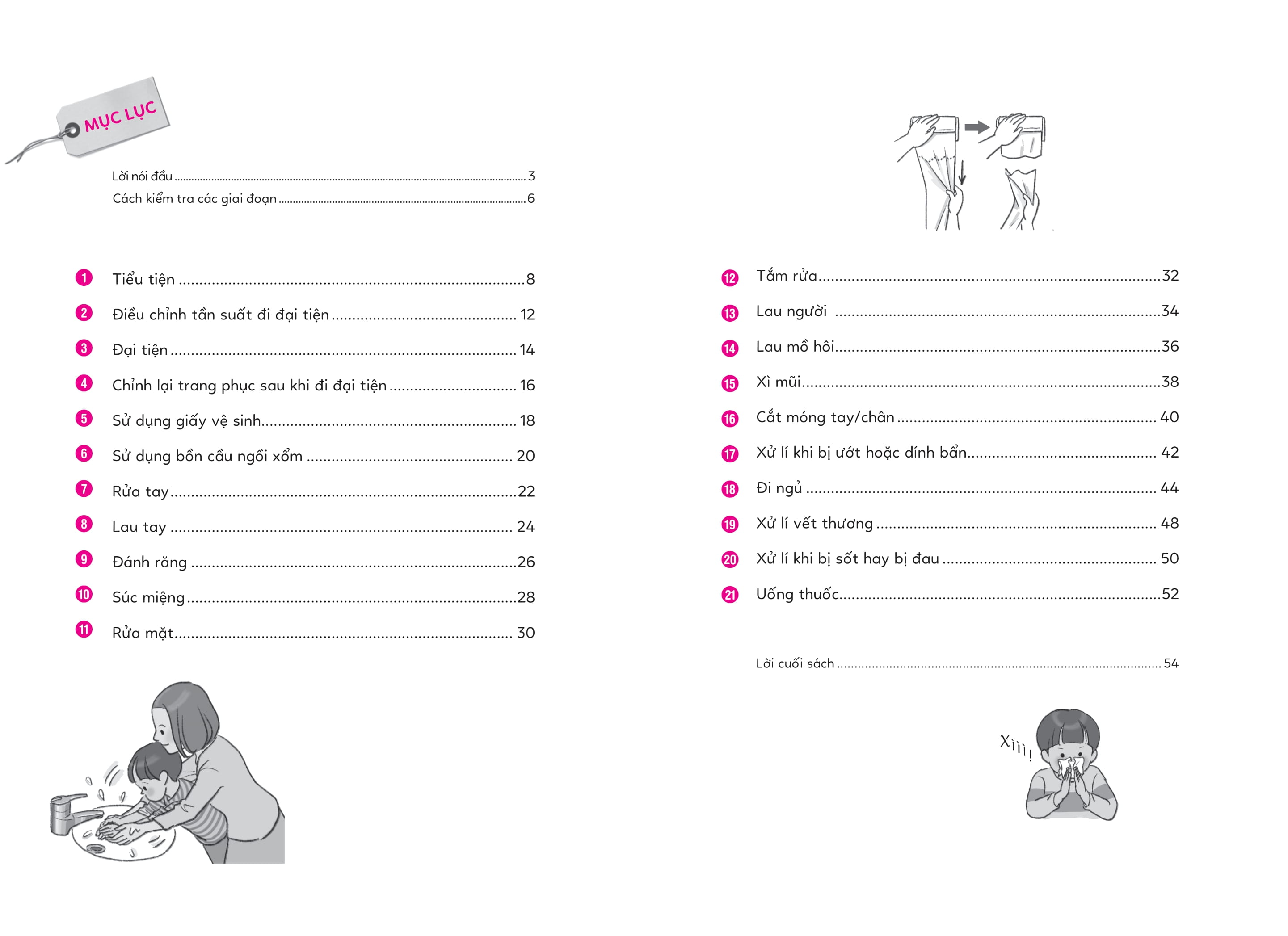 rèn nền nếp, cùng con khôn lớn - tập 2 - kĩ năng giữ vệ sinh và chăm sóc thân thể