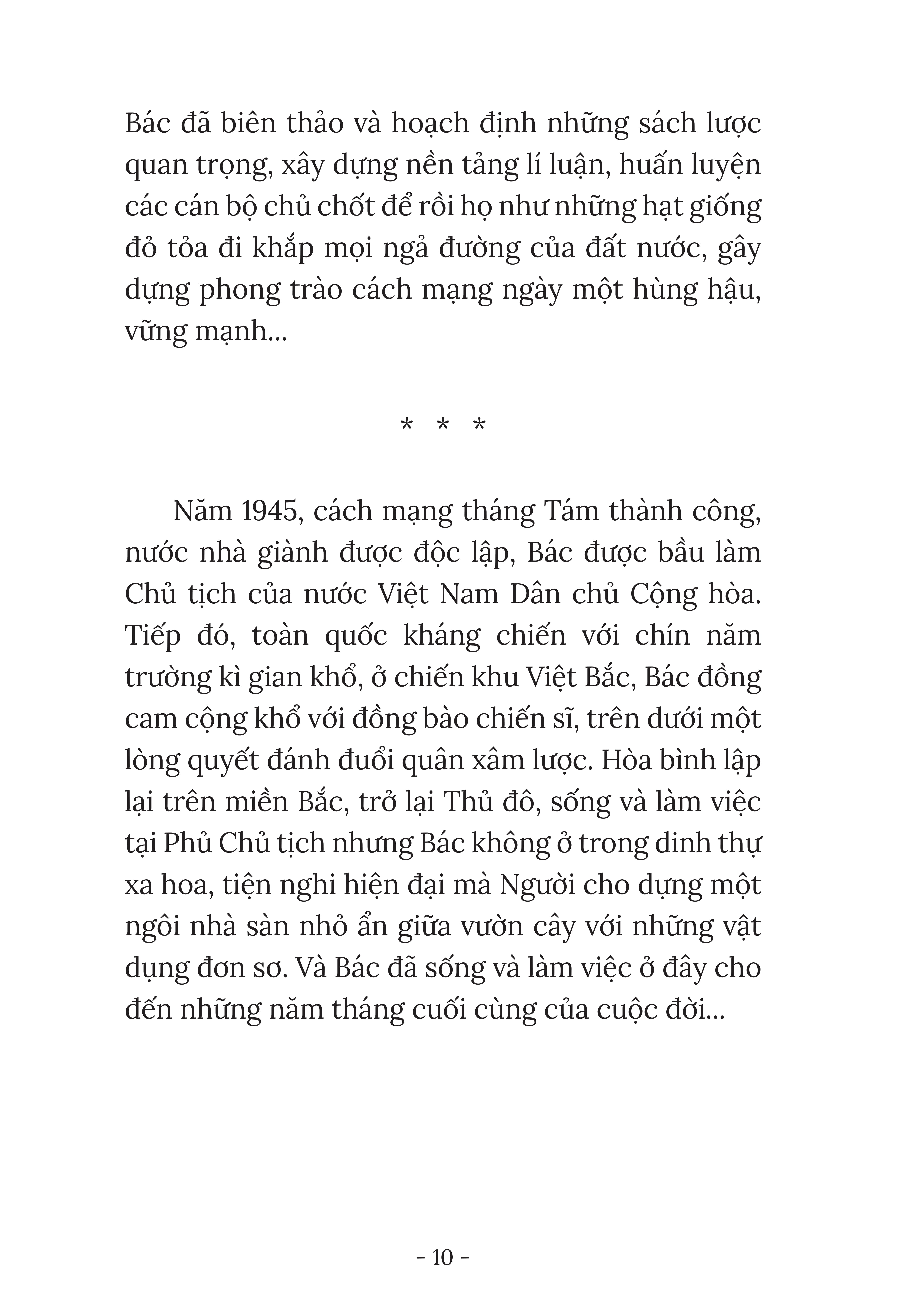 rèn nhân cách - luyện tài năng - bác hồ - tấm gương giản dị