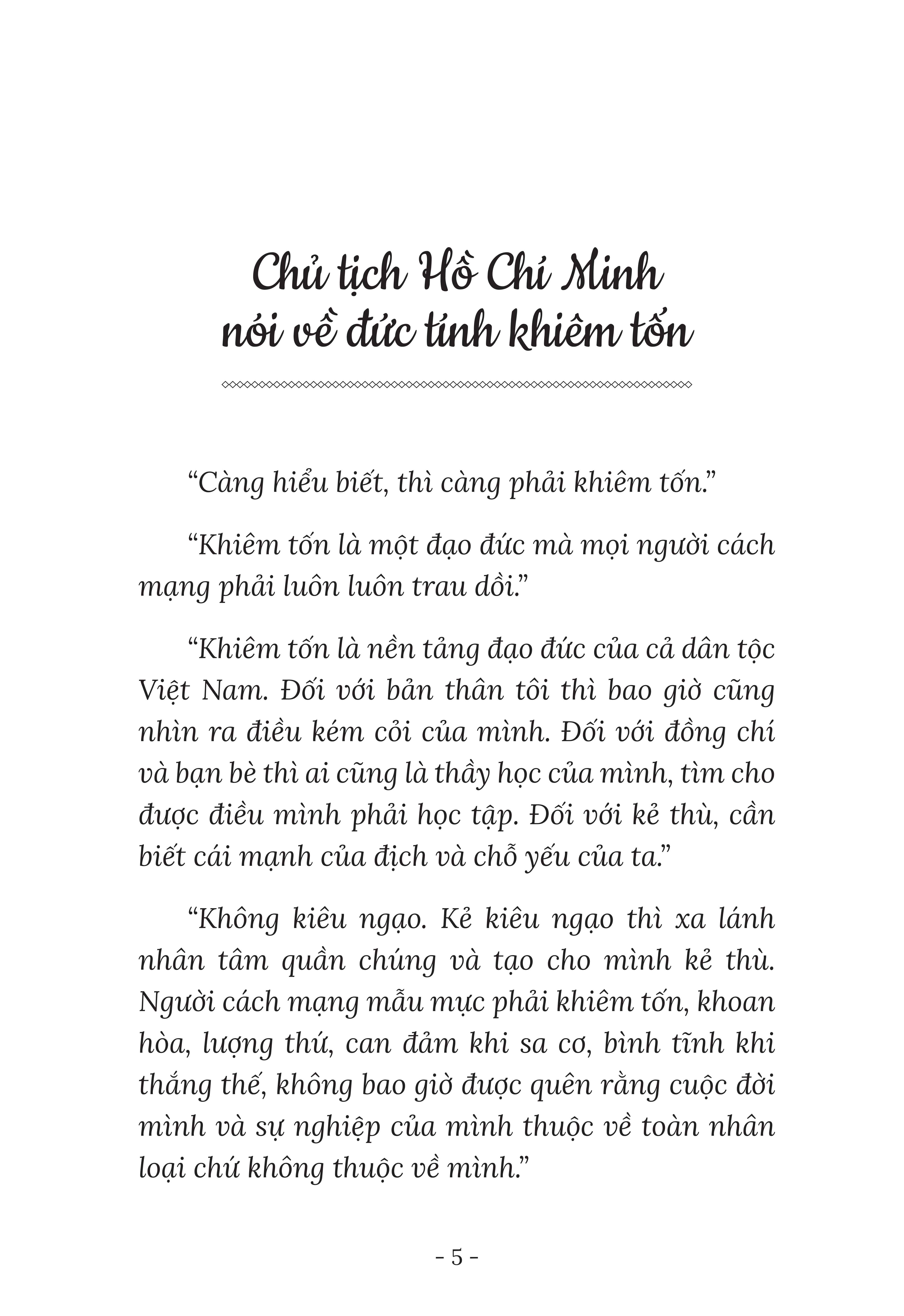 rèn nhân cách - luyện tài năng - bác hồ - tấm gương khiêm tốn