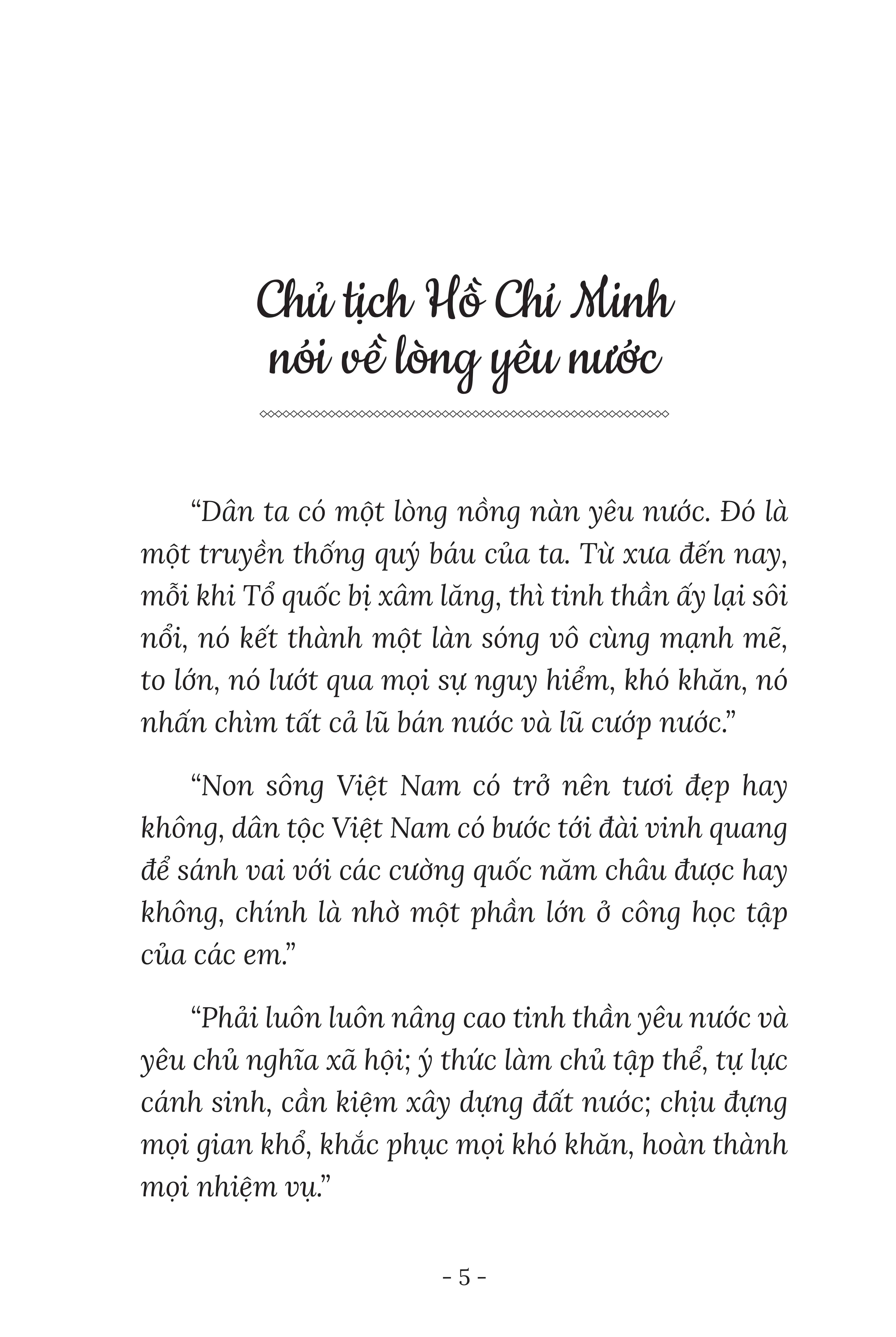 rèn nhân cách - luyện tài năng - bác hồ - tấm gương yêu nước