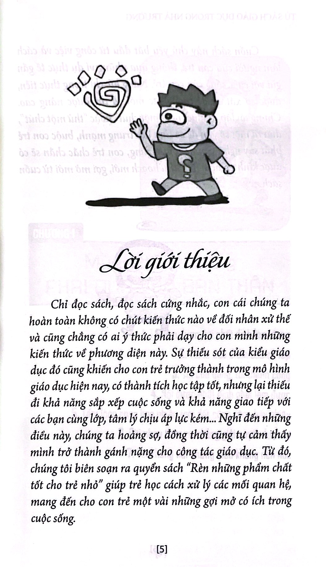 rèn những phẩm chất tốt cho trẻ nhỏ