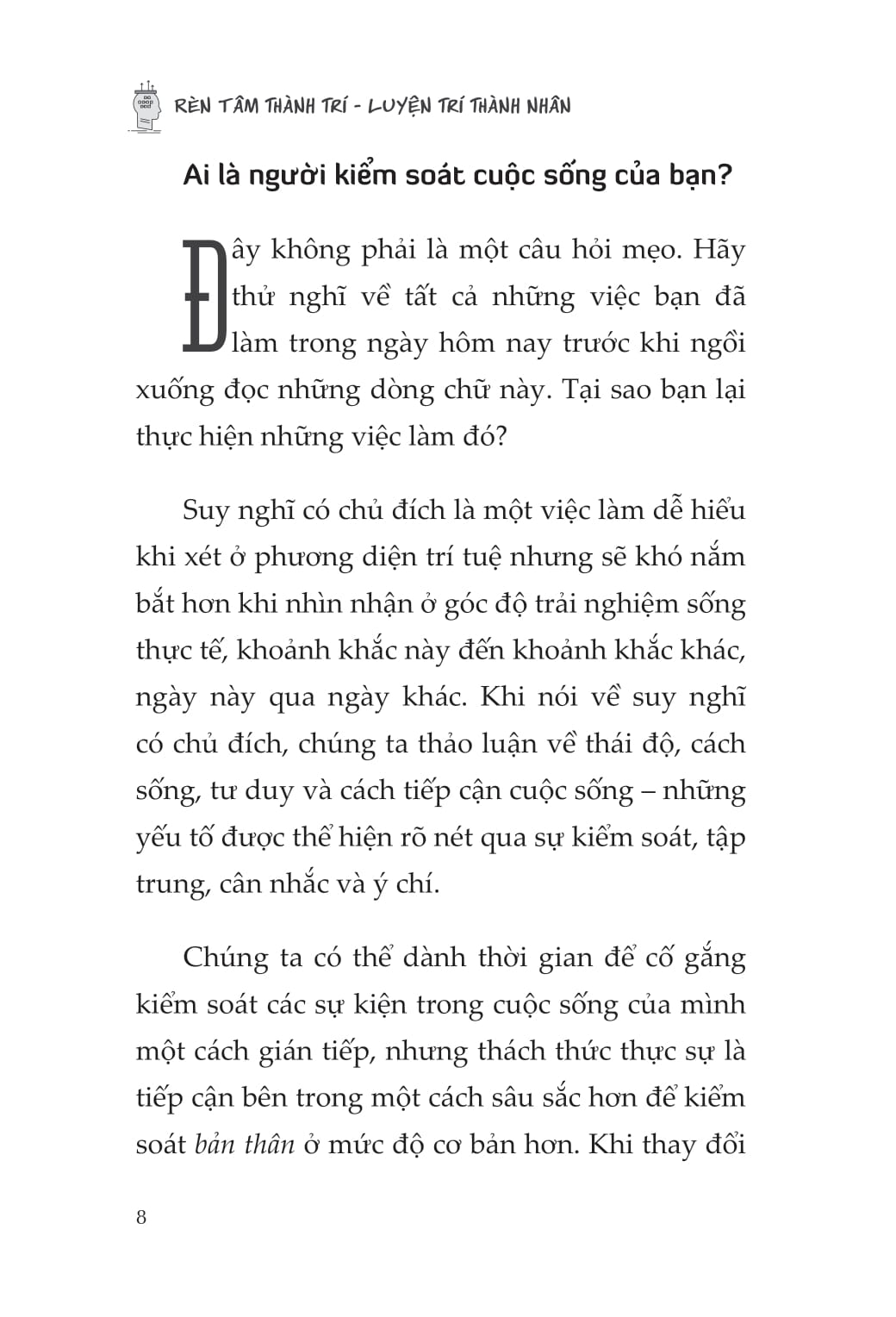 Ren Tam Thanh Tri - Luyen Tri Thanh Nhan