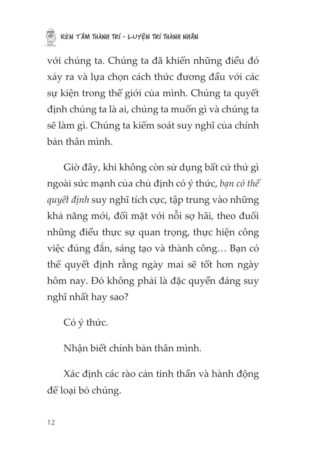 Ren Tam Thanh Tri - Luyen Tri Thanh Nhan