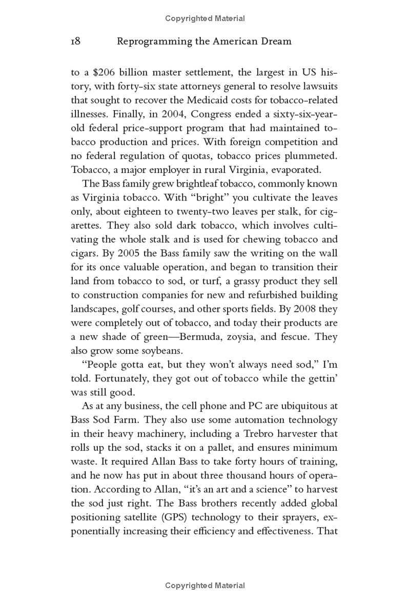 reprogramming the american dream