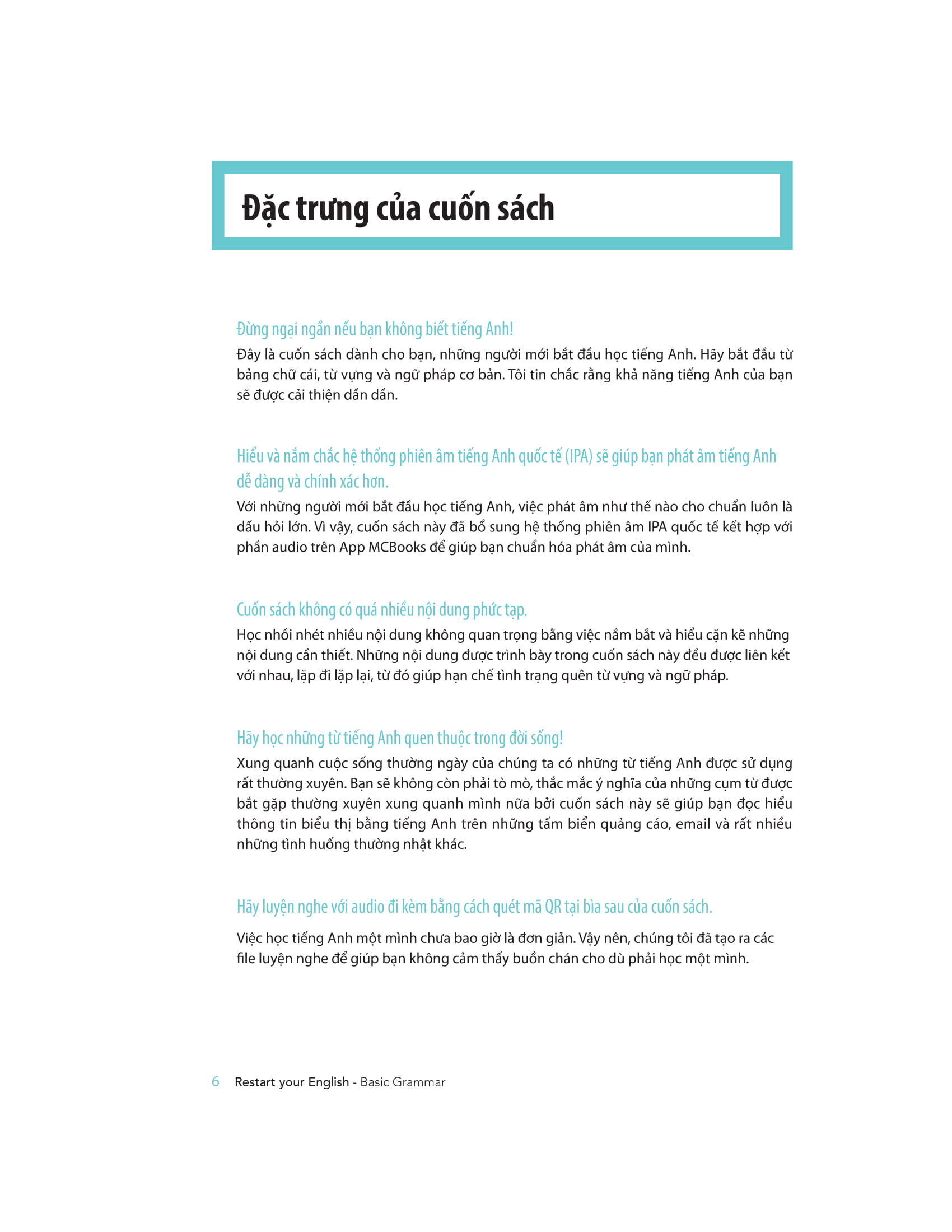 restart your english - basic grammar - yêu lại tiếng anh từ đầu