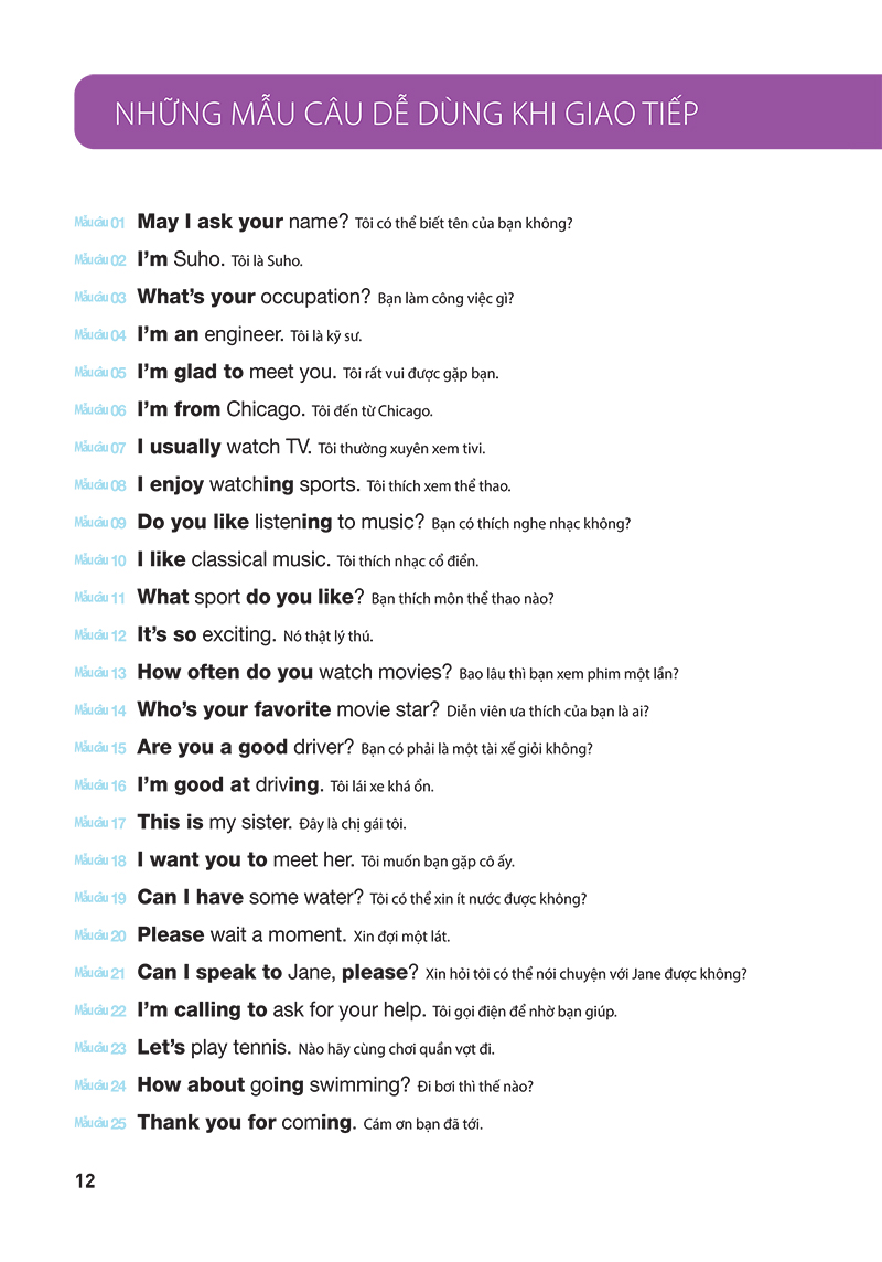 restart your english - daily life - yêu lại tiếng anh từ đầu