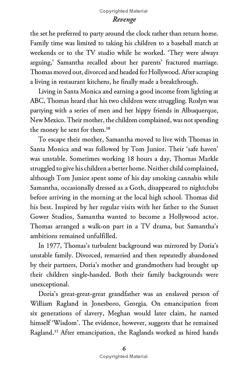 revenge - meghan, harry and the war between the windsors