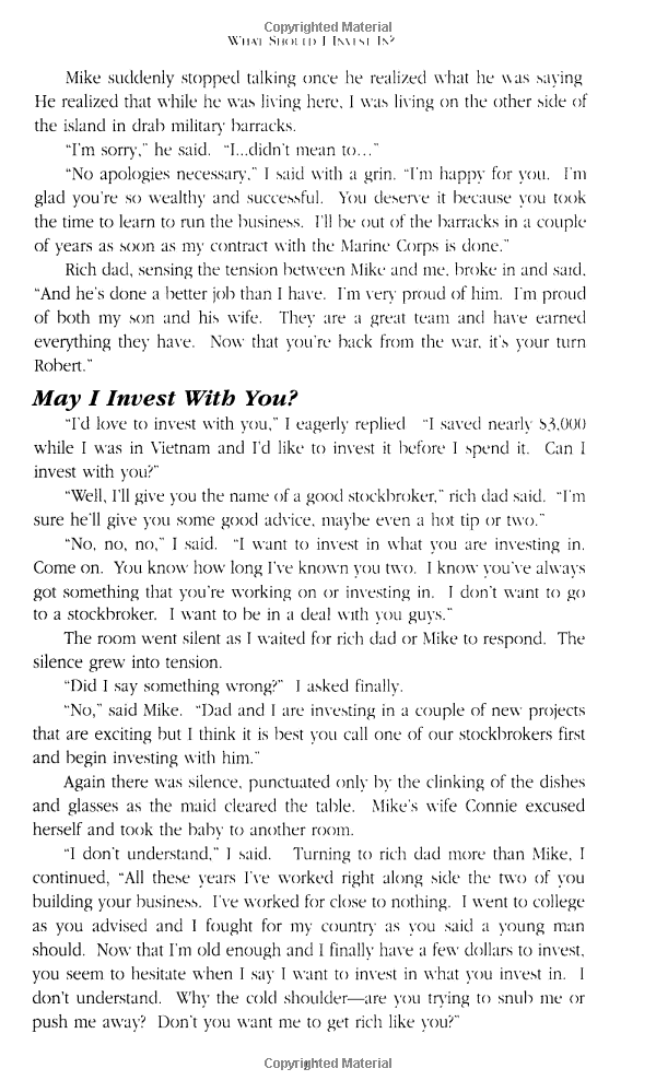 rich dad's guide to investing (intl)