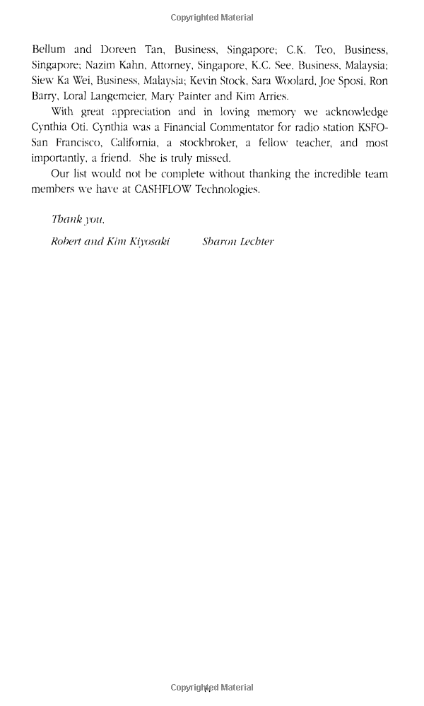 rich dad's guide to investing (intl)