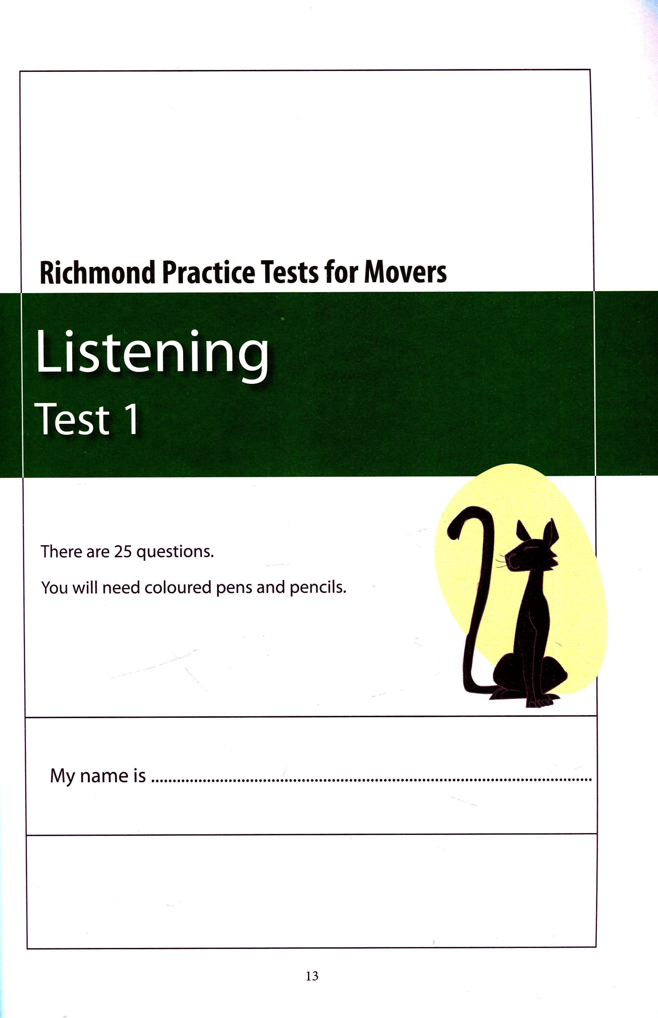 richmond practice tests movers