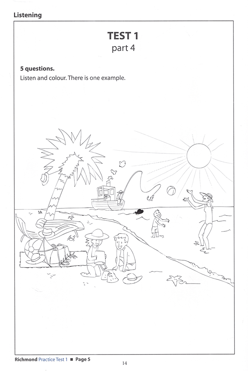 richmond practice tests starers