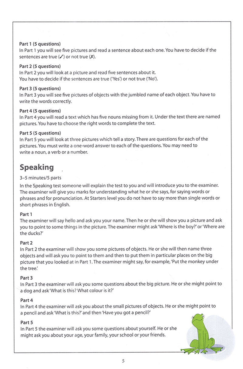 richmond practice tests starers