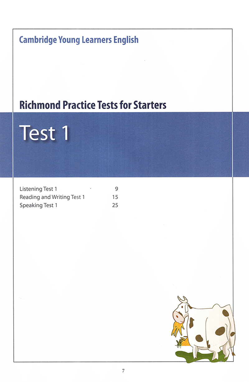 richmond practice tests starers