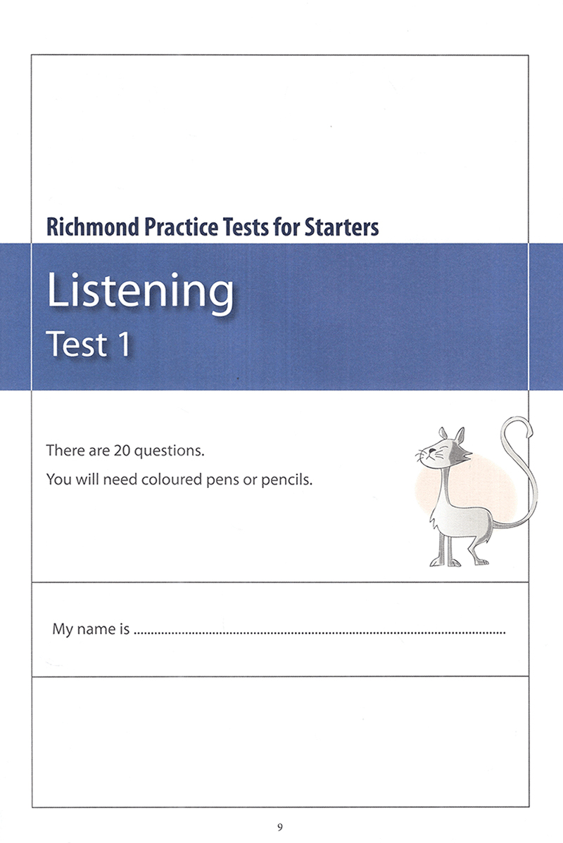 richmond practice tests starers