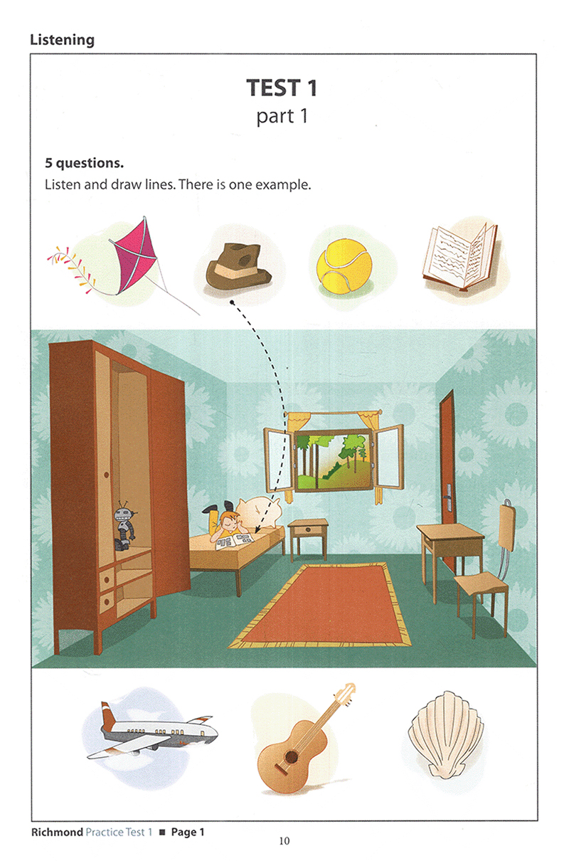 richmond practice tests starers