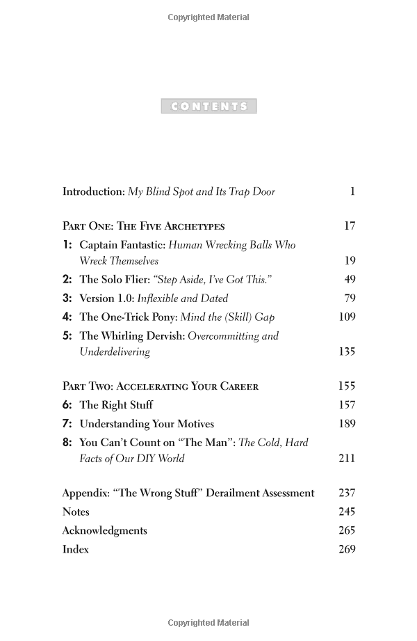 right and wrong stuff: how brilliant careers are made and unmade (international)