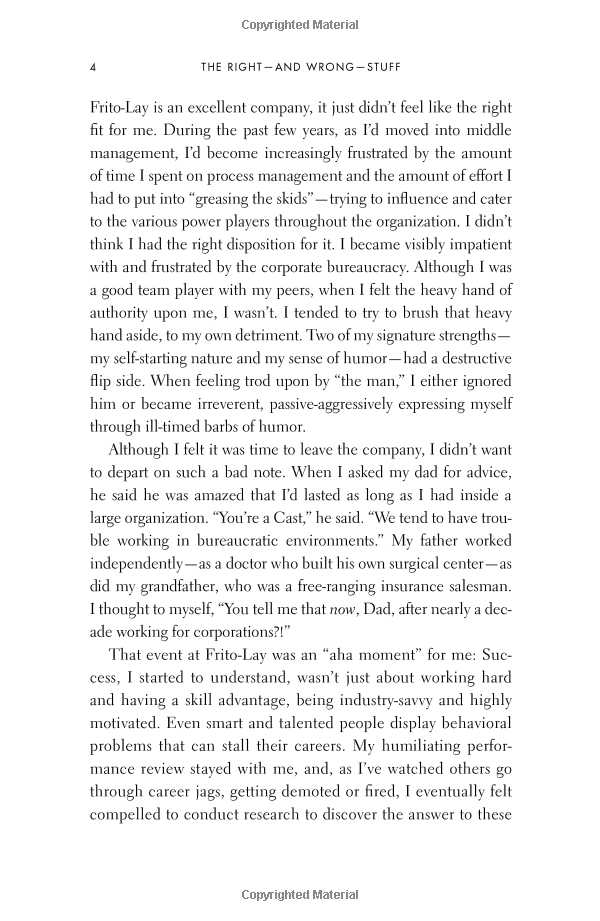 right and wrong stuff: how brilliant careers are made and unmade (international)