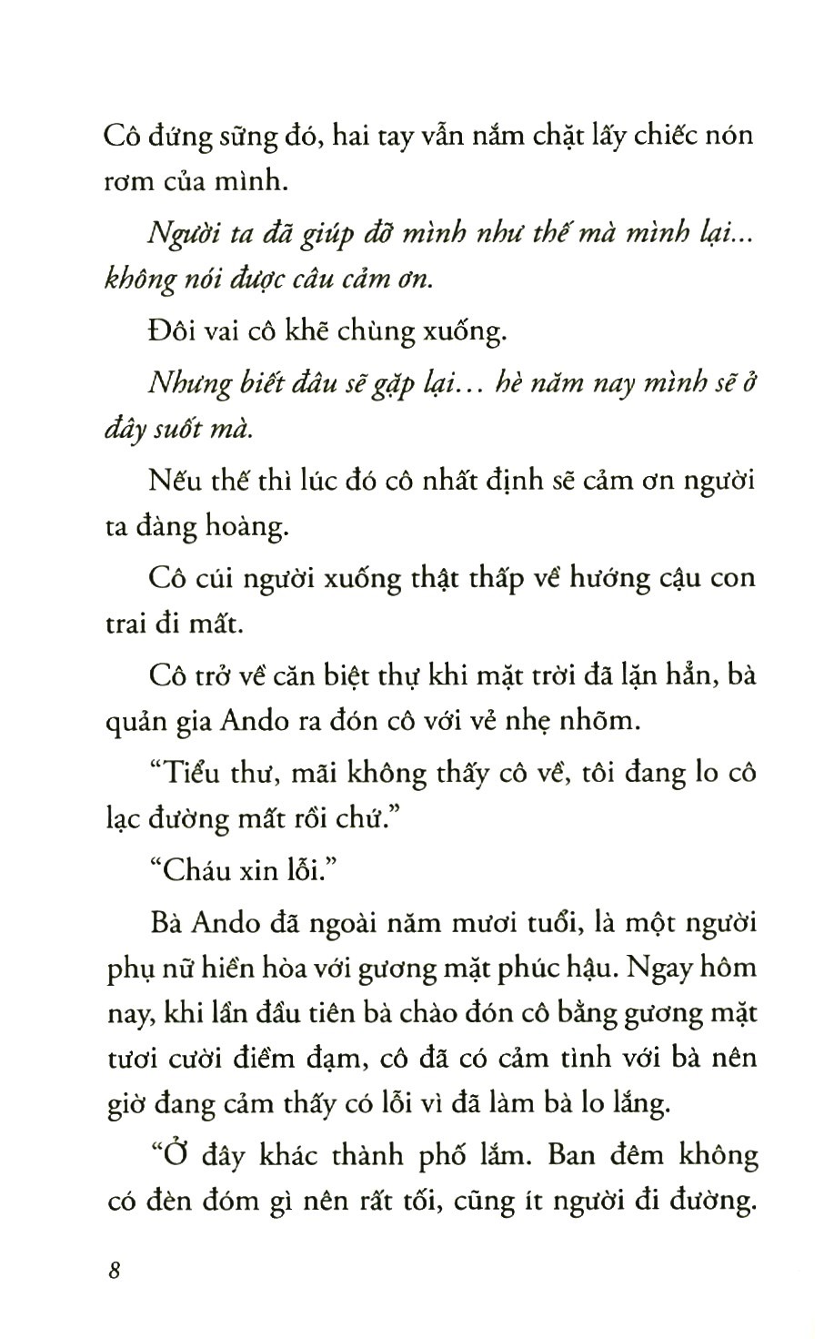 riku và chise - chàng trai phân chia thế giới và cô gái trong biệt thự