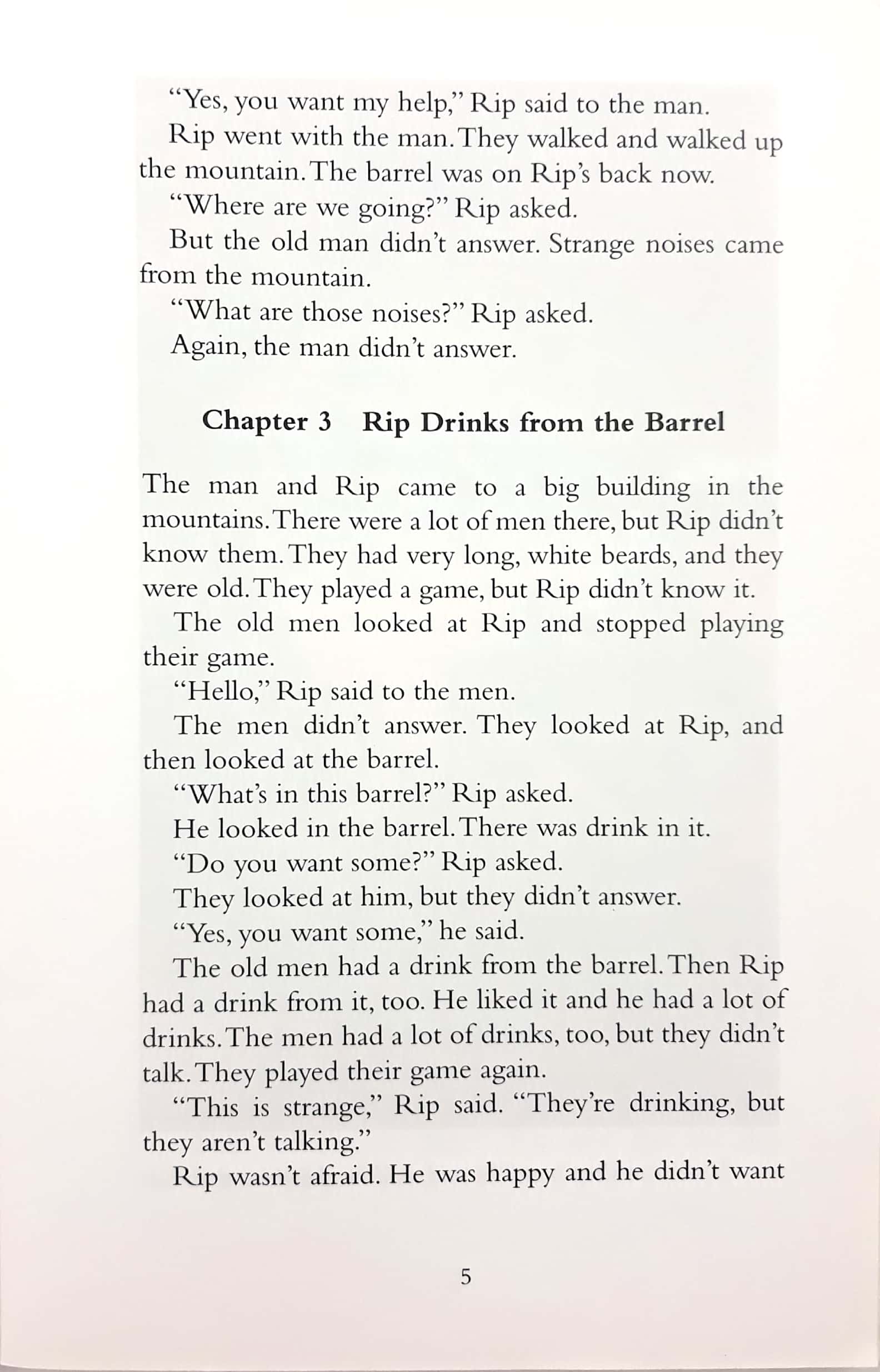 rip van winkle and the legend of sleepy hollow: level 1