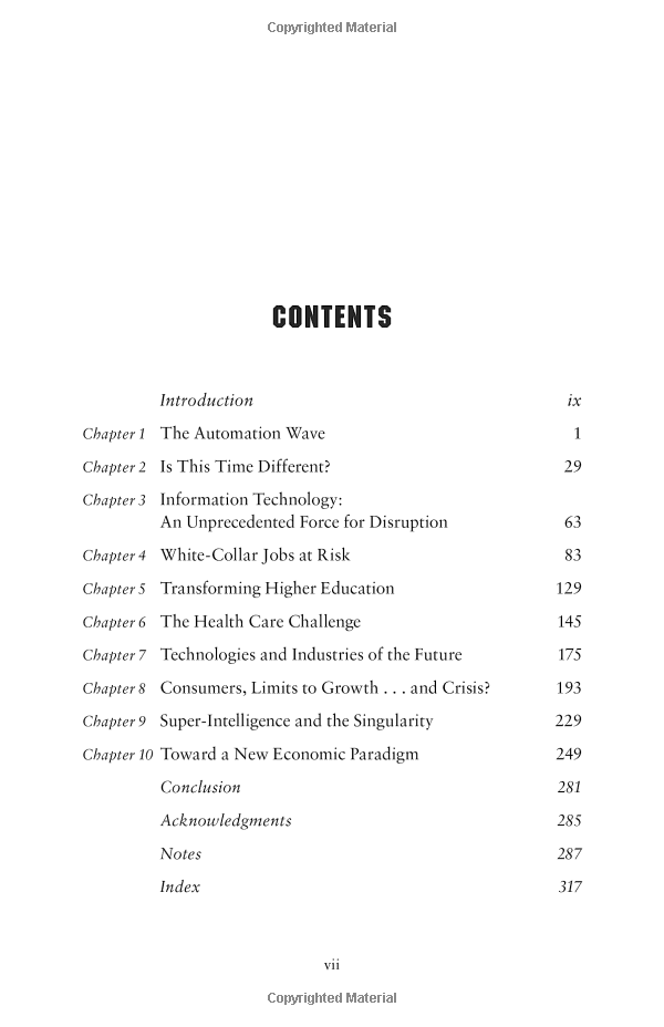 rise of the robots: technology and the threat of a jobless future