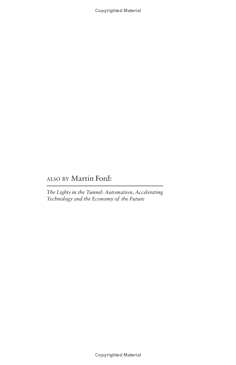 rise of the robots: technology and the threat of a jobless future