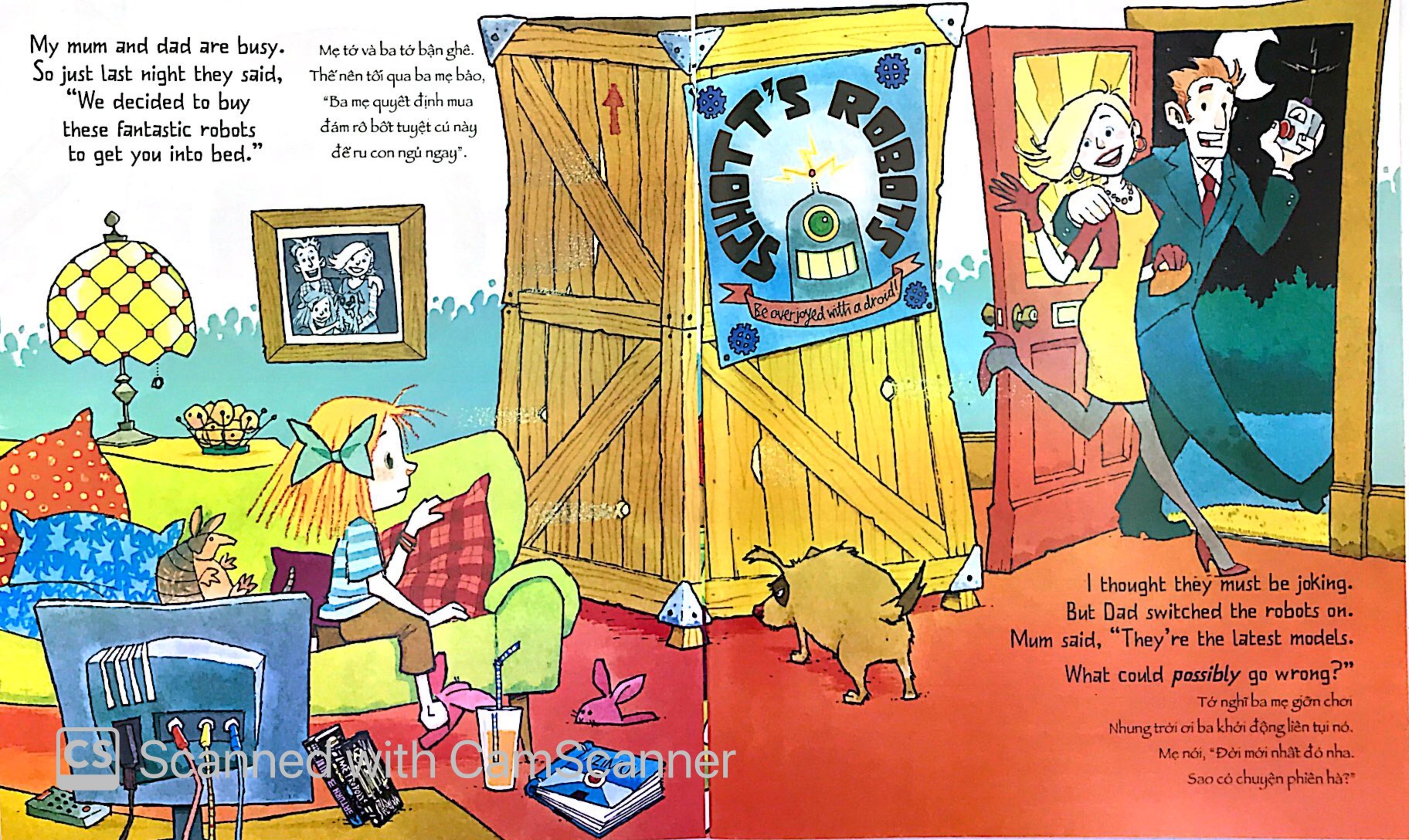 rô bốt rồn-rột!