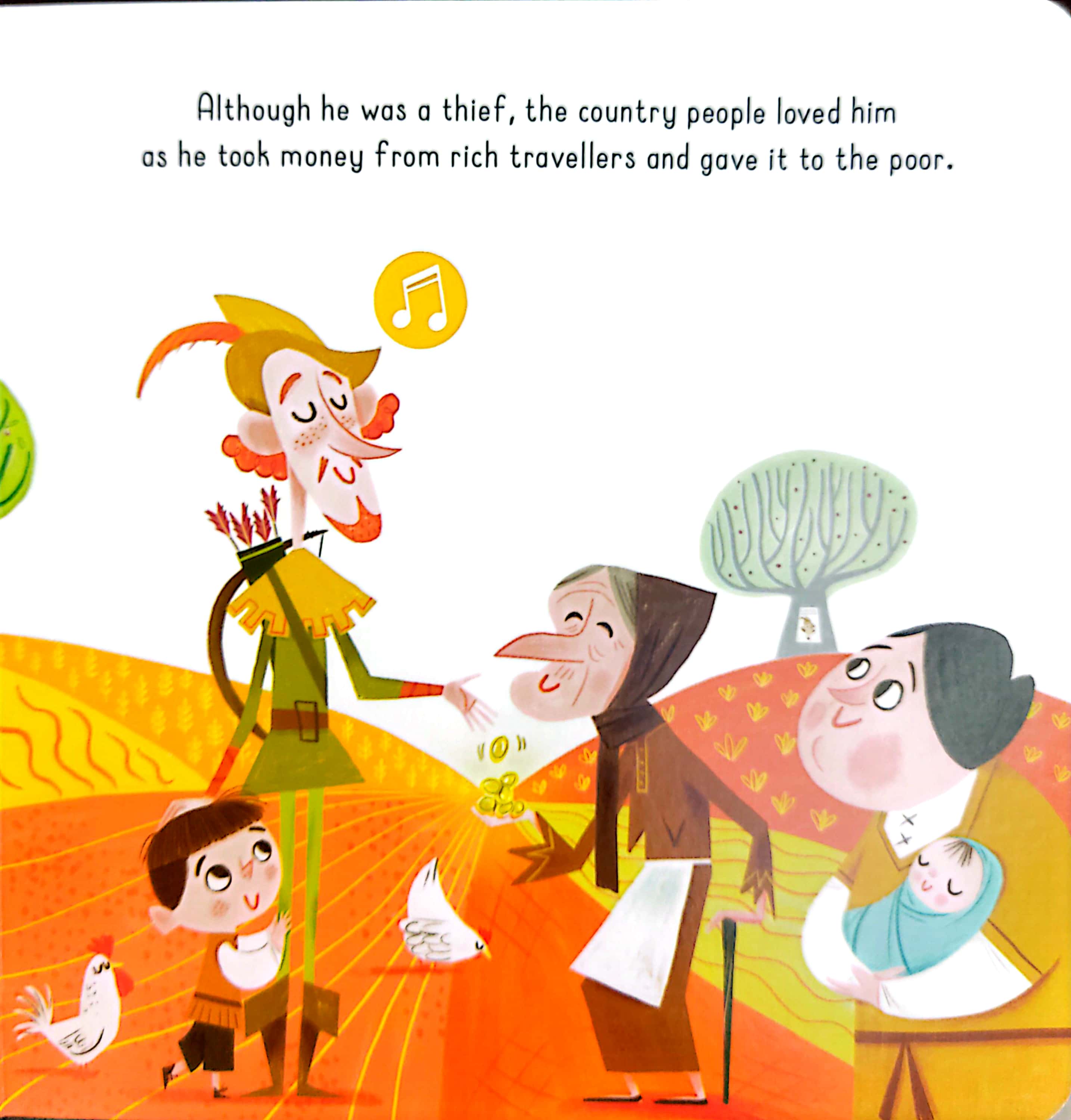 robin hood (classic story sound book)