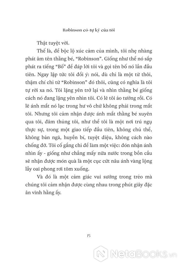 robinson có-tự kỷ của tôi