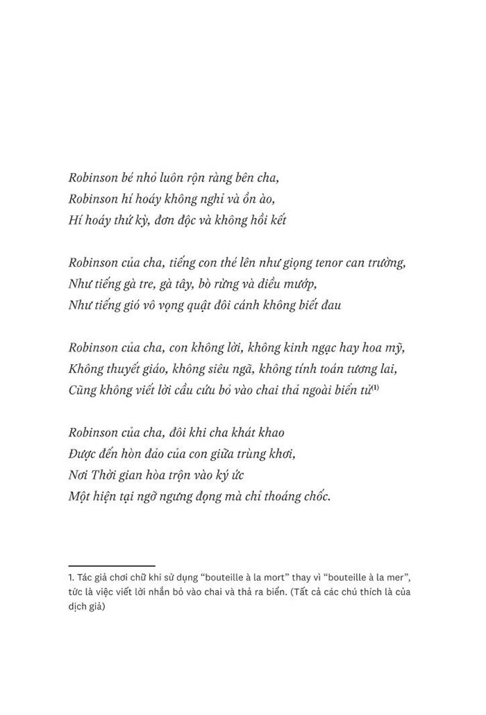 robinson có-tự kỷ của tôi