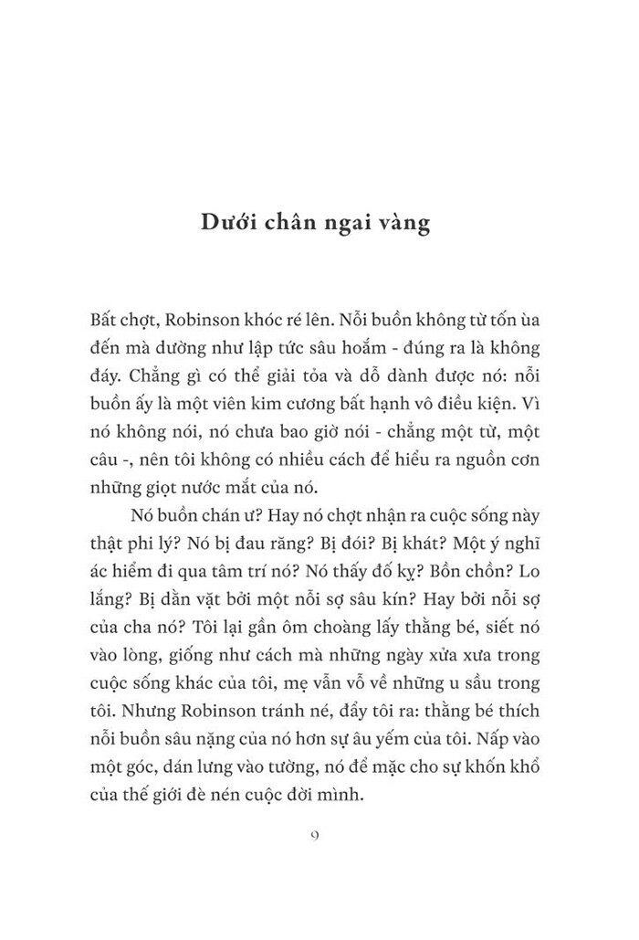 robinson có-tự kỷ của tôi