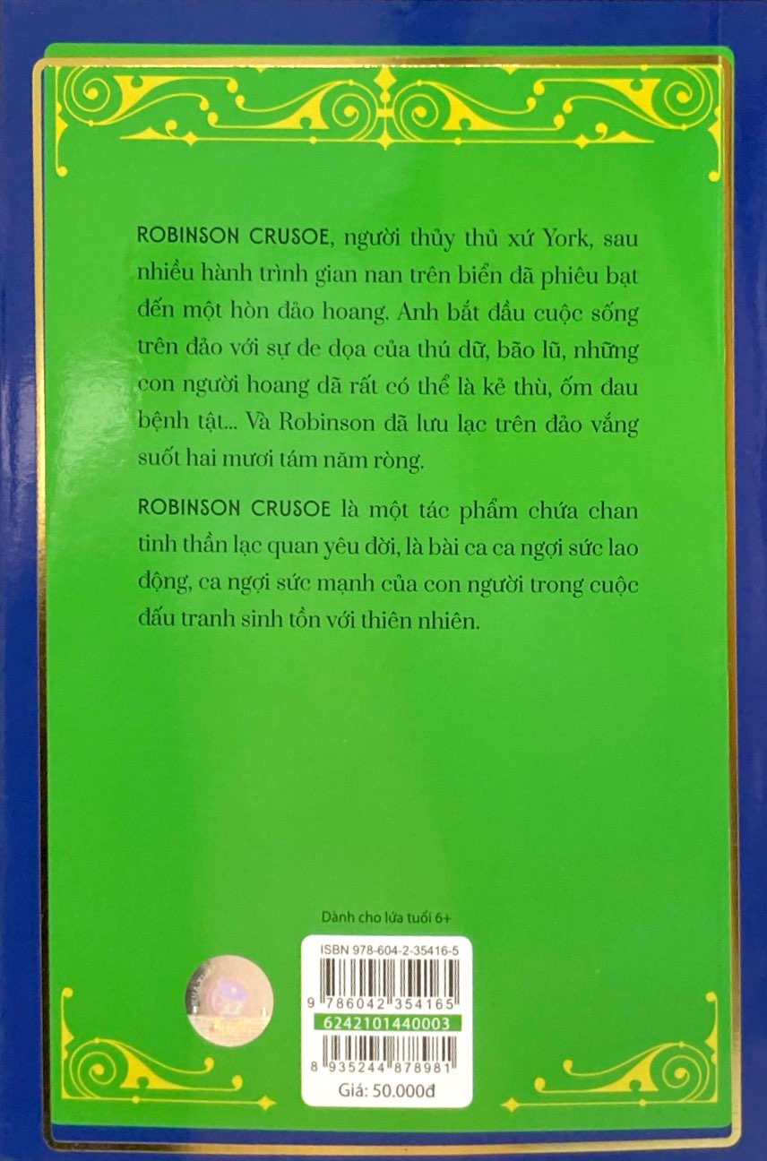 robinson crusoe (tái bản 2022)