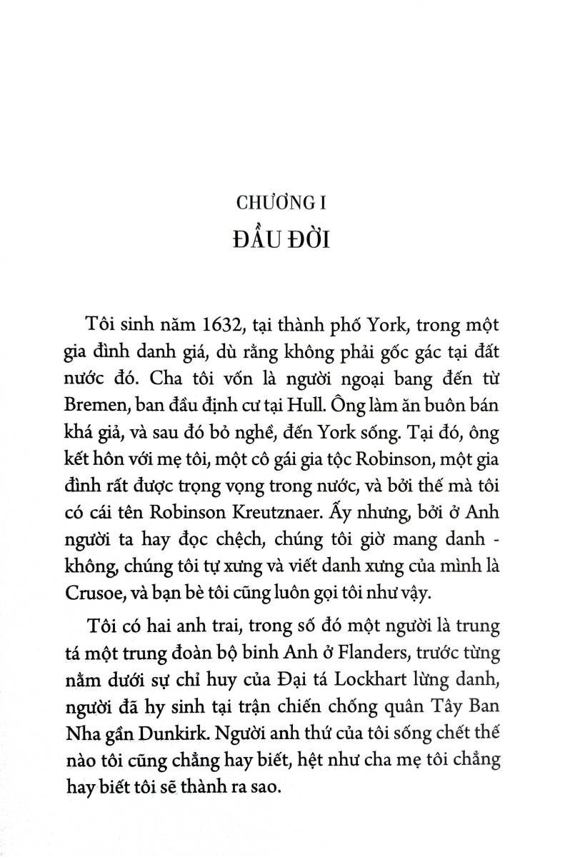 robinson crusoe (tái bản 2024)