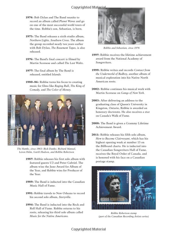 rock and roll highway: the robbie robertson story