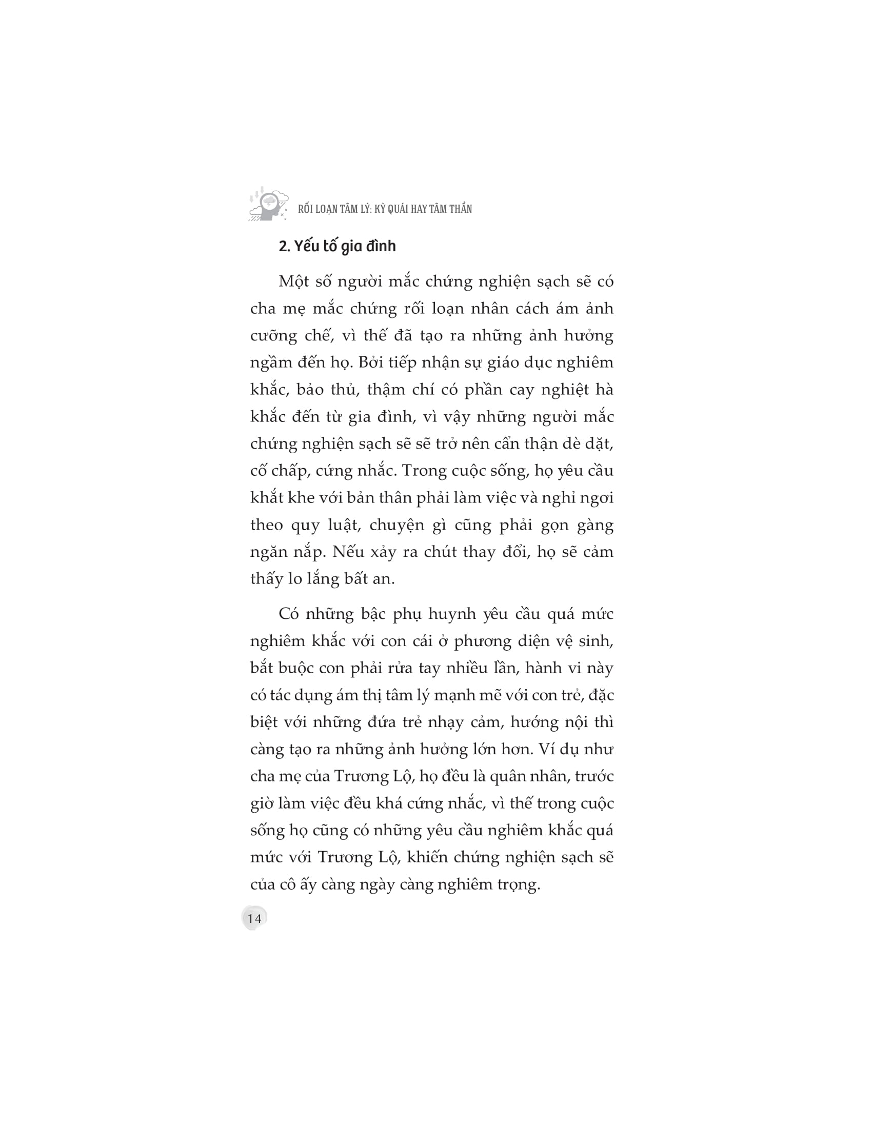 rối loạn tâm lý - kỳ quái hay tâm thần