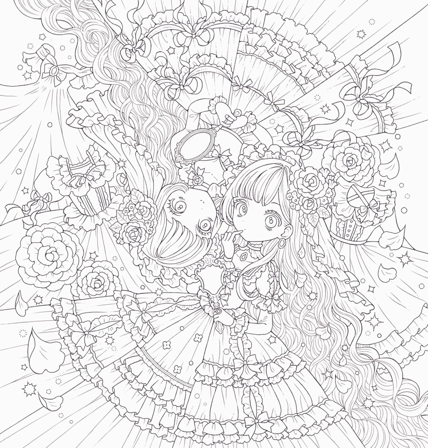 Romantic Gothic 城咲ロンドンぬり絵ブック - Romantic Gothic Nurie Book