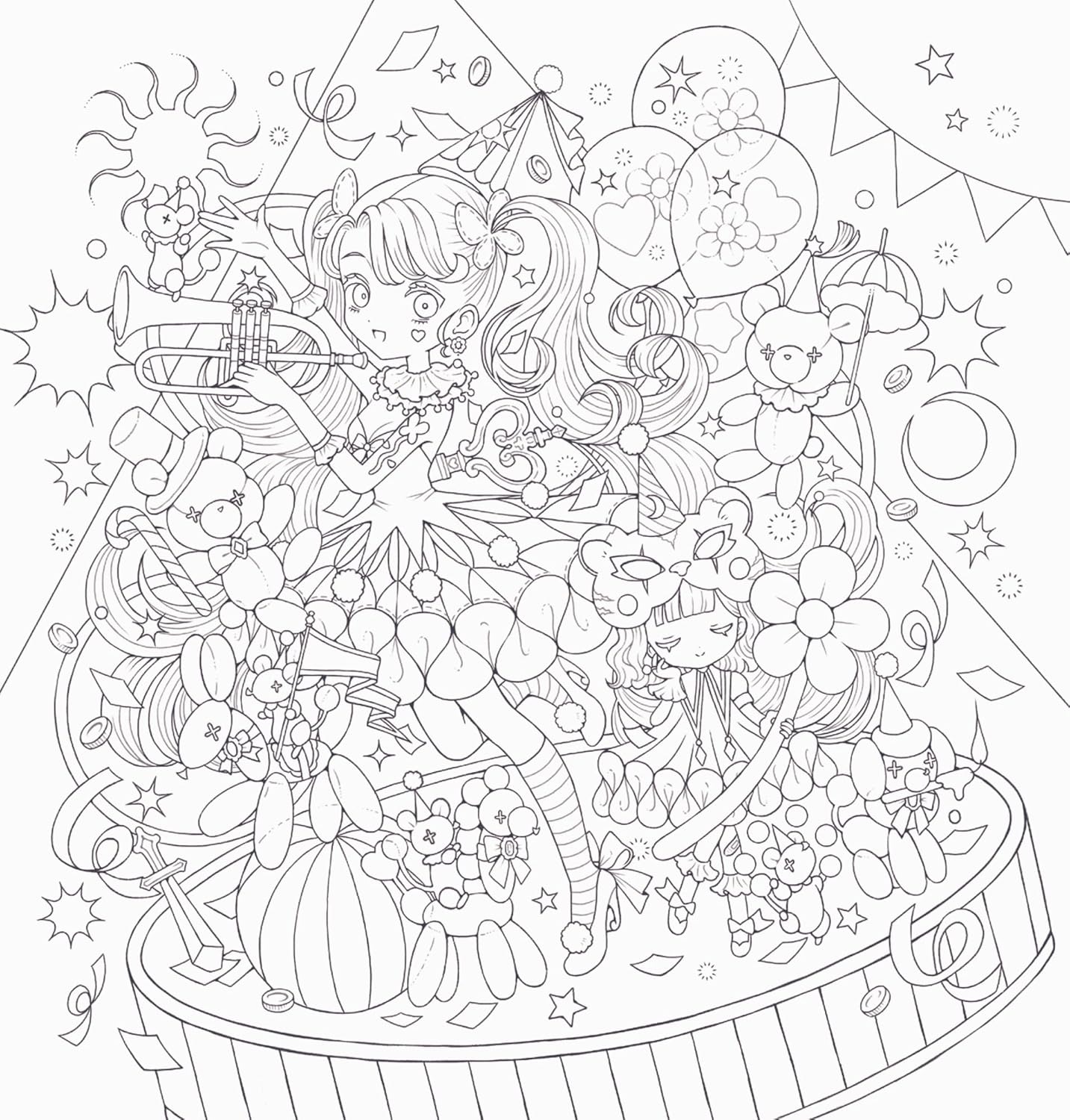 Romantic Gothic 城咲ロンドンぬり絵ブック - Romantic Gothic Nurie Book