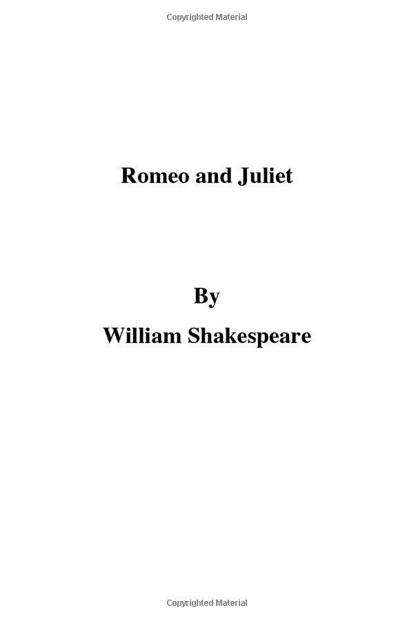 romeo and juliet (collins classics)