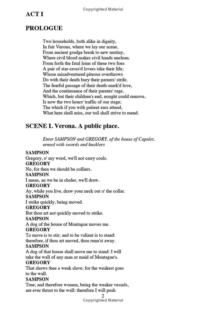 romeo and juliet (collins classics)