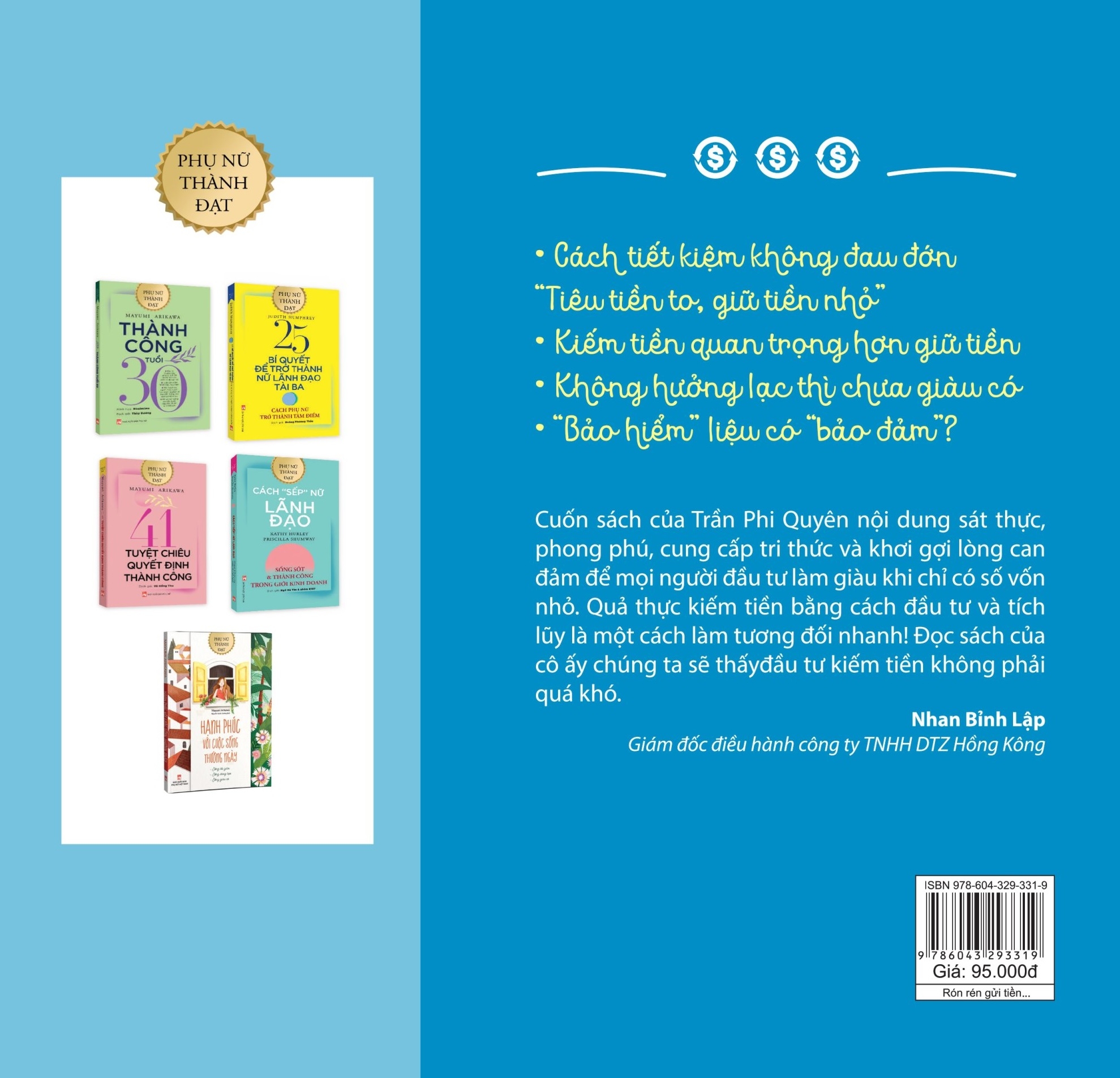 rón rén gửi tiền tiết kiệm không bằng mạnh dạn đầu tư